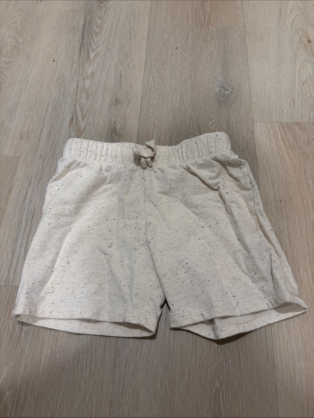 H&M Cream Speckled Knit Shorts